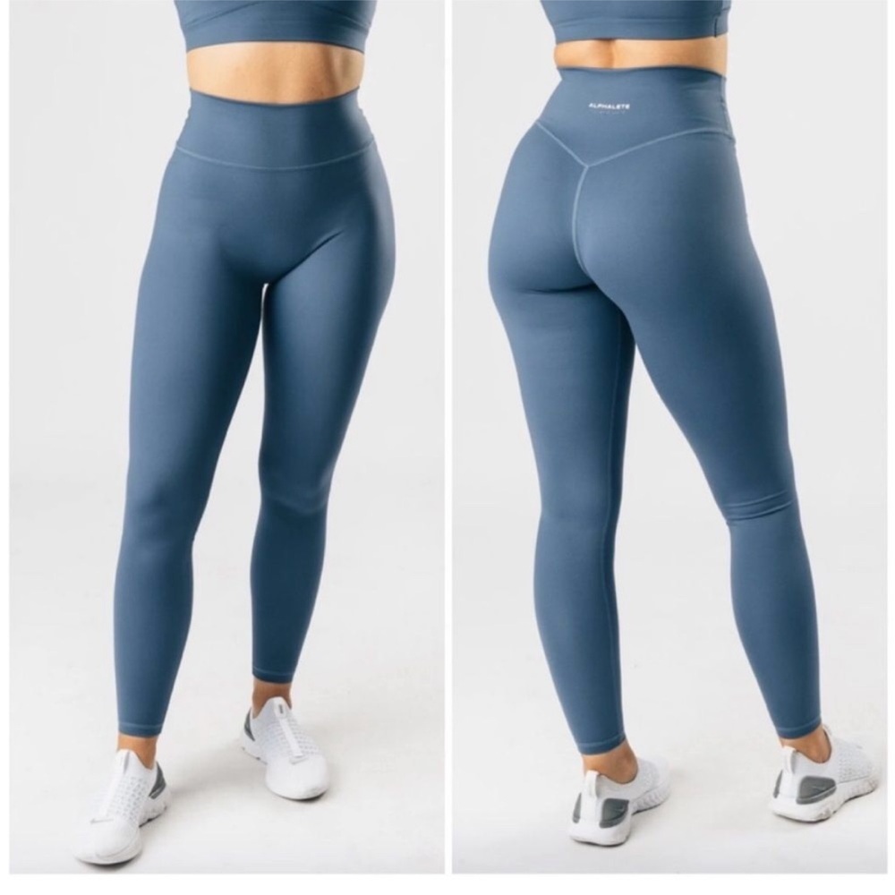 Alphalete Alphalux Blue Horizon Essential Leggings